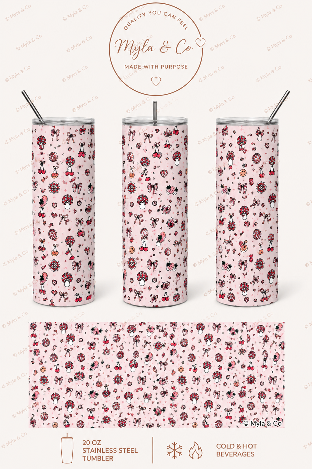 Strawberry Bows